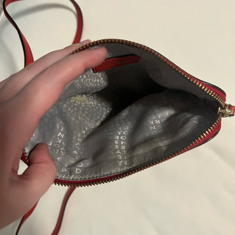 Kate Spade Vibrant Red Crossbody Bag - Picture 7 of 9